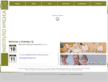 Tablet Screenshot of institutohygiea.com